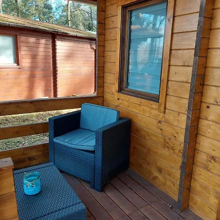 38 M Sommer-blockhaeuschen Im Spreewald Hébergement de vacances Heideblick